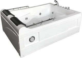 Novihome Rechthoekige Whirlpool Badkuip 175x132 cm