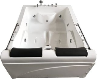 Novihome Rechthoekige Whirlpool Badkuip 175x132 cm review