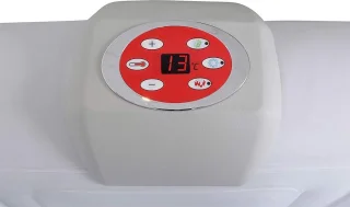 Opblaasbaar Bubbelbad 2-4 Persoons 145x65cm 1200W