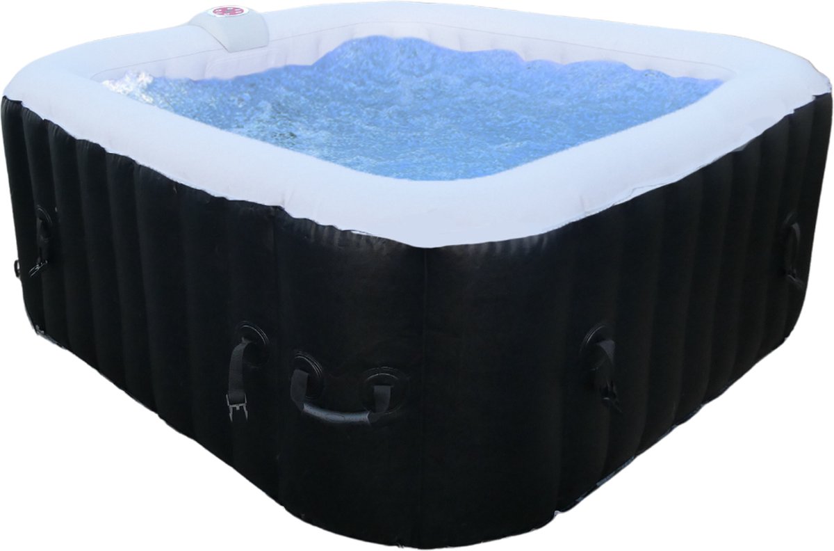 Opblaasbaar Bubbelbad 2-4 Persoons 145x65cm 1200W