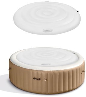 Wat vinden we goed aan de Opblaasbaar Spa Deksel Rond 160x160 cm