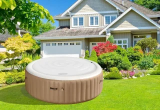 Opblaasbaar Spa Deksel Rond 160x160 cm