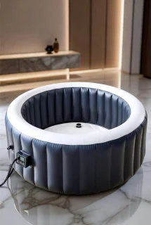 Opblaasbare bubbelbad voor 2-6 personen, 180 x 71 cm - Medahomestore