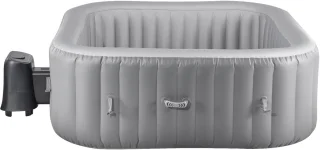 Opblaasbare hot tub 4-6 personen vierkant 1850x660 mm - grijs