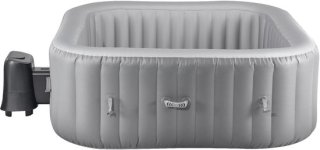 Opblaasbare hot tub 4-6 personen vierkant 1850x660 mm - grijs review