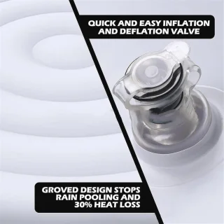 Opblaasbare Hot Tub Deksel 145 cm