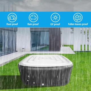Opblaasbare Hot Tub Deksel 145 cm