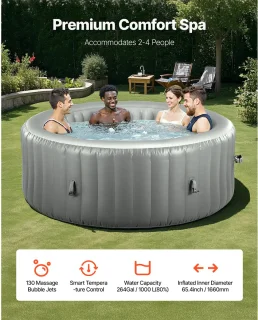 Opblaasbare hot tub - Ronde buitenspa