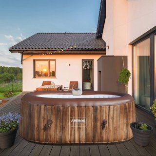 De Opblaasbare hottub 2-persoons 550L in één oogopslag