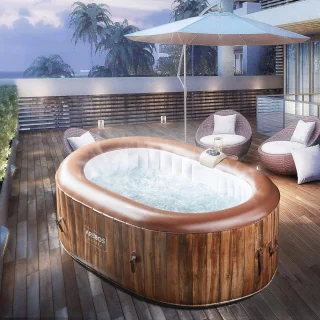 Opblaasbare hottub 2-persoons 550L