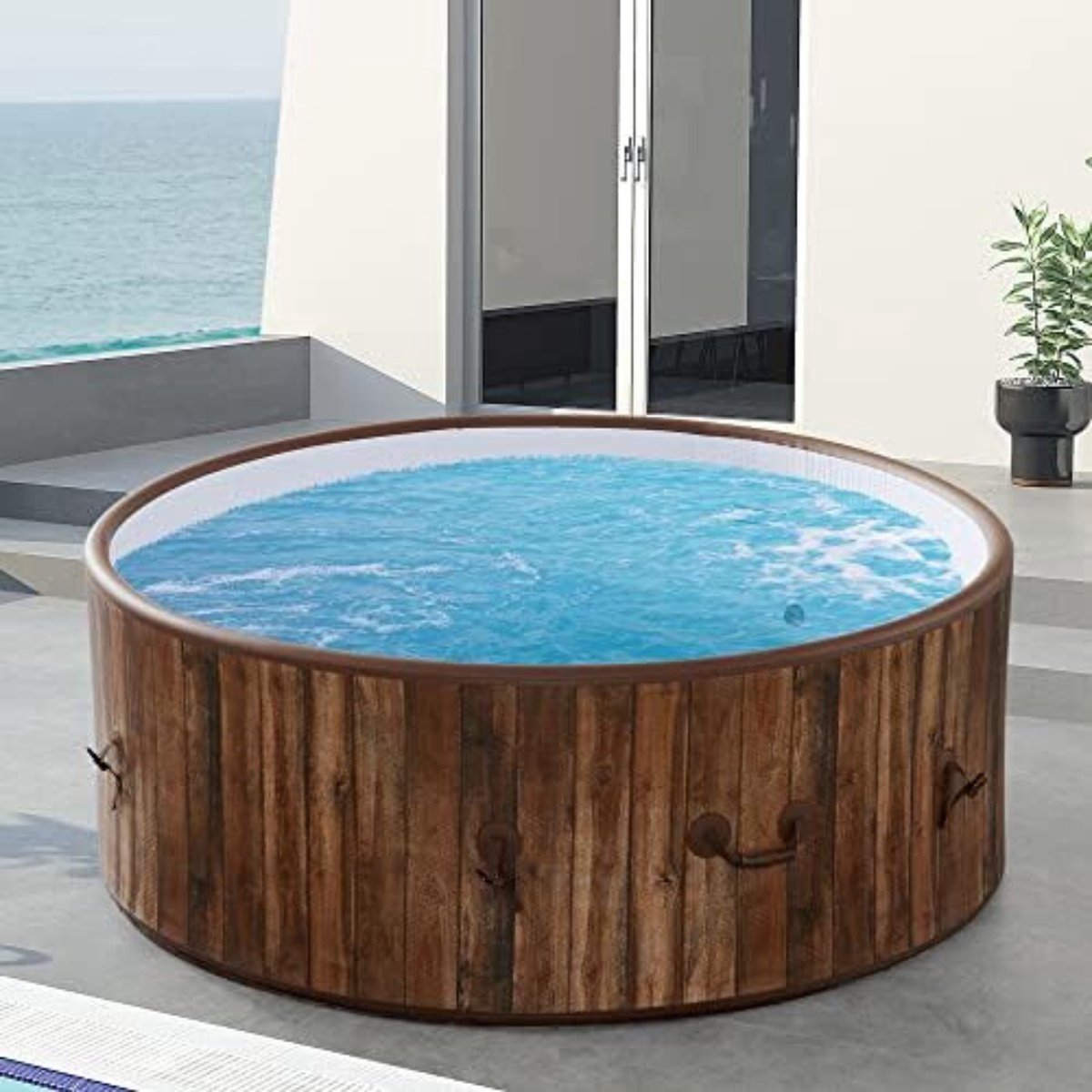 Opblaasbare Jacuzzi 6 Personen 180cm 1120L