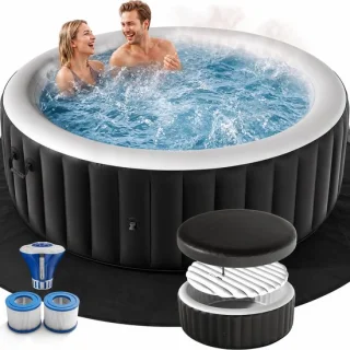Opblaasbare jacuzzi voor 6 personen, 200 cm