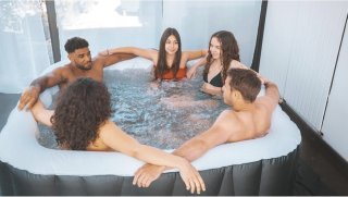 Wat vinden we goed aan de Opblaasbare spa 6-persoons vierkant 185 x 185 cm