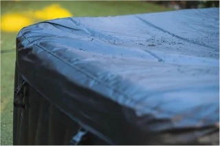 Opblaasbare spa 6-persoons vierkant 185 x 185 cm