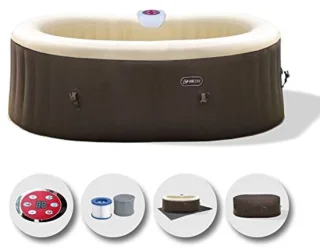 Opblaasbare whirlpool ovaal