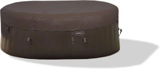 Wat vinden we goed aan de Opblaasbare Whirlpool Spa Ovaal 2-persoons 190 x 120 x 65 cm Bruin/Beige