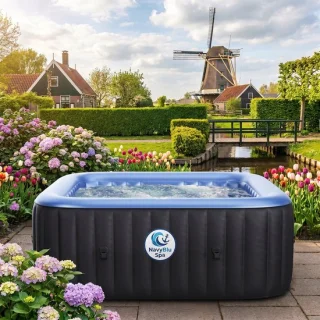 Opblaasbare whirlpool Tekapo voor 6 personen 185x185 cm