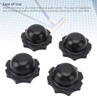 P6575 Rubberen Gatplug - Filterstopkap (4-pack)