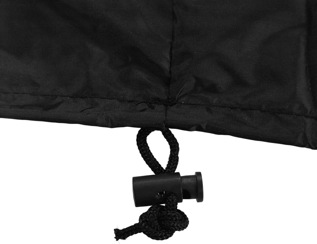 Polyester Taft Hot Tub Waterdichte Cover 215x70 cm Zwart