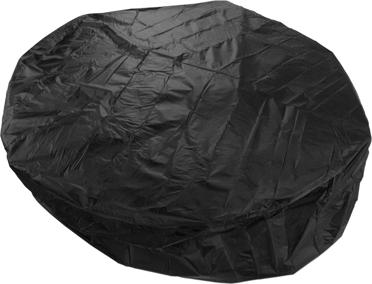Polyester Taft Hot Tub Waterdichte Cover 215x70 cm Zwart
