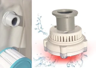Premium led-lichtadapter voor opblaasbare hottubs