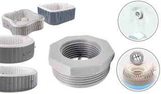 Premium ledlichtadapter voor opblaasbare hot tubs