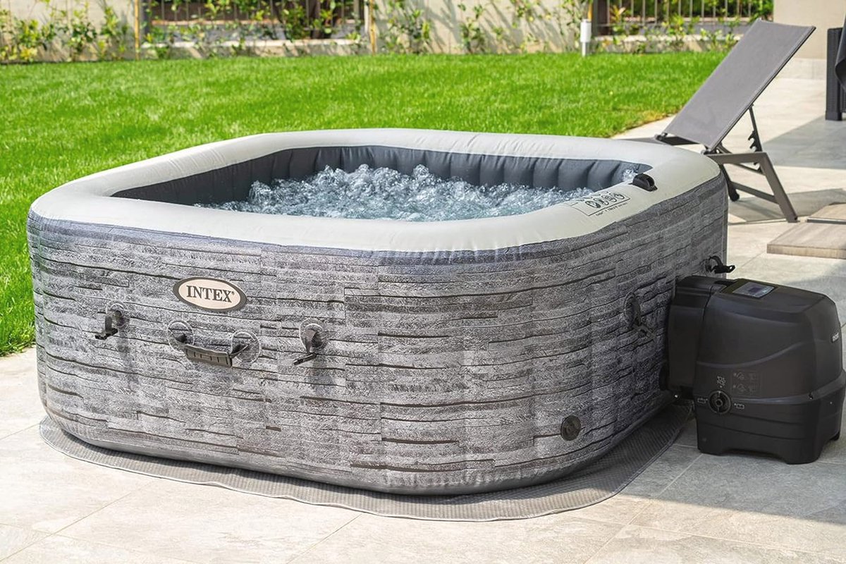 PureSpa Deluxe Opblaasbare Jacuzzi Ø 211 x 71 cm