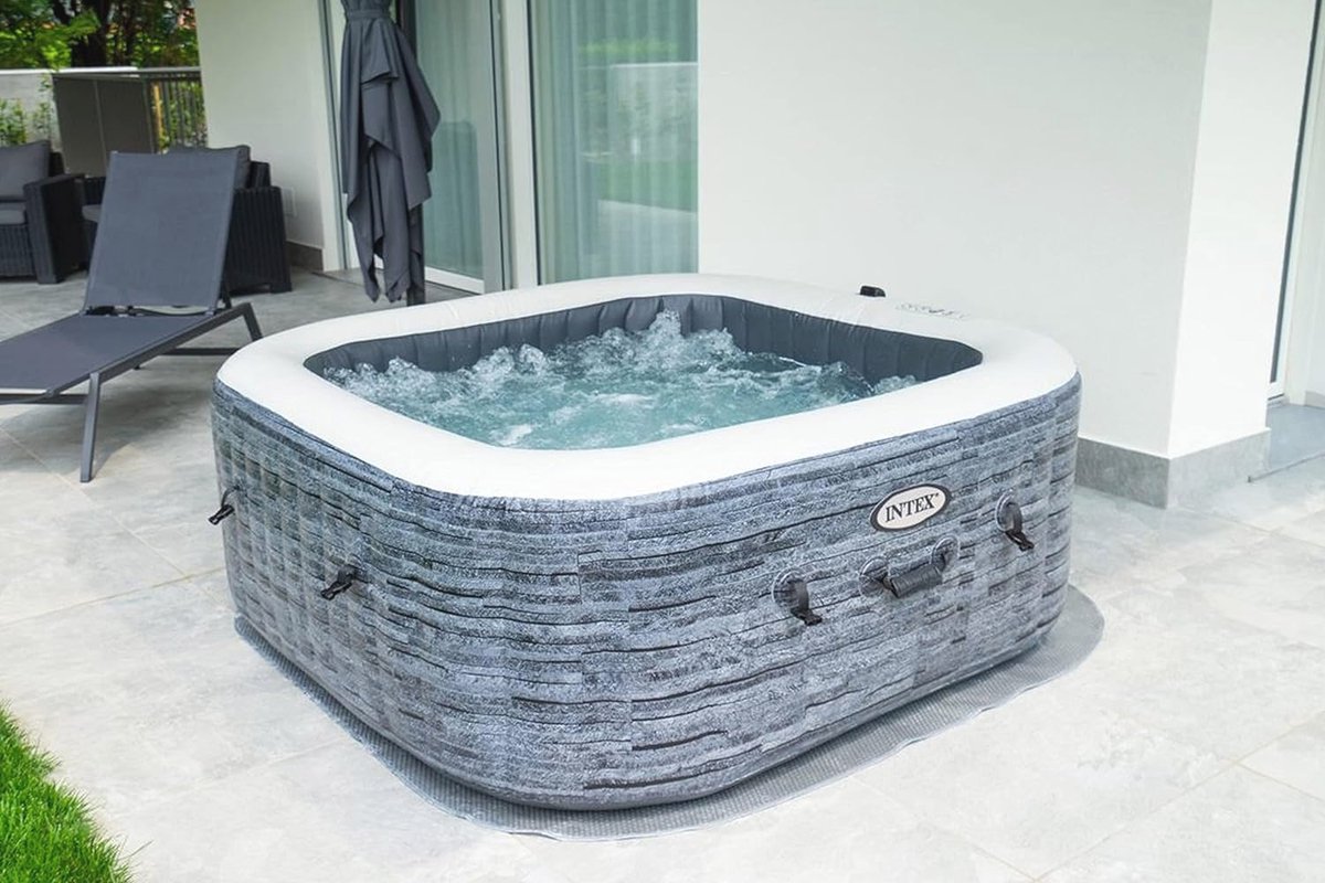 PureSpa Deluxe Opblaasbare Jacuzzi Ø 211 x 71 cm