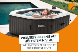 PureSpa Deluxe Whirlpool 201 x 71 cm