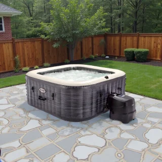 PureSpa Greystone Deluxe Opblaasbare Whirlpool