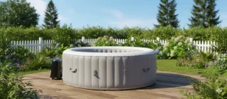 quaRelax Pro 6 Opblaasbare jacuzzi 6-persoons – MedaHomeStore