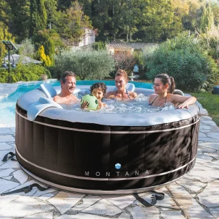 Ronde opblaasbare spa 4-persoons