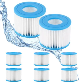 RosaBloom vervangende spa filters set van 8