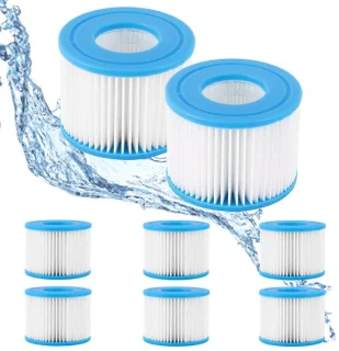 RosaBloom vervangende spa filters set van 8