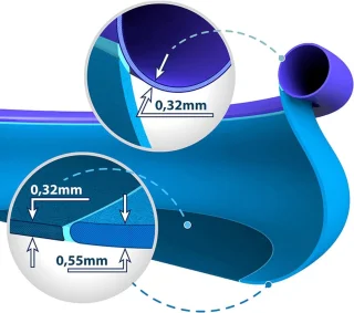 SCH® Opblaasbare Jacuzzi
