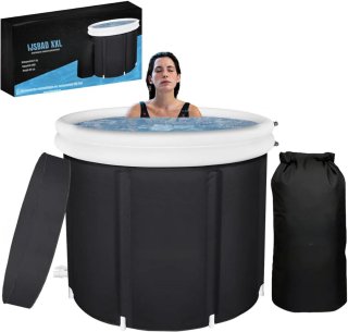 De SCH® Opblaasbare Jacuzzi - Zwart in één oogopslag