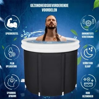 SCH® Opblaasbare Jacuzzi - Zwart