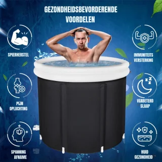 SCH® Opblaasbare Jacuzzi - Zwart