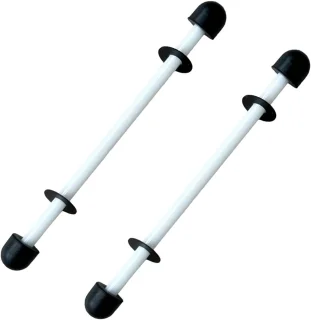 SnelShoppen 2x ceramische as voor hot tub pomp impeller/rotor e02 voor SaluSpa, Lay-Z-Spa, AirJet