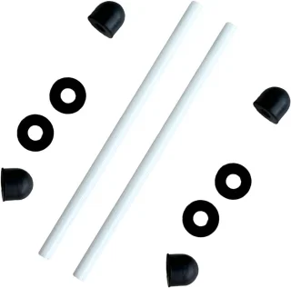 SnelShoppen 2x ceramische as voor hot tub pomp impeller/rotor e02 voor SaluSpa, Lay-Z-Spa, AirJet