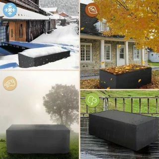 SnelShoppen hot tub cover maat 220x220x85 cm