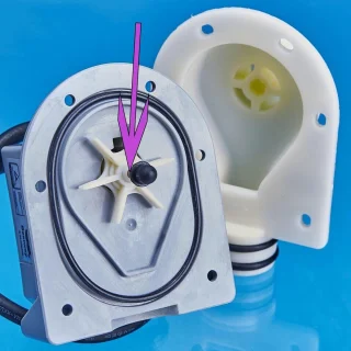 SnelShoppen hot tub pomp rotor impeller voor Lay-Z-Spa P4071 58113 E02