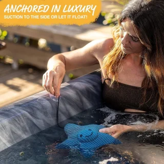 SnelShoppen Hot Tub Schuimabsorber 3D honingraat mesh olieabsorberende sponsen
