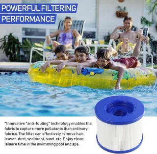 SnelShoppen pack van 6 vervangende poolfilters voor hot tub en spa
