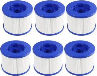 SnelShoppen pack van 6 vervangende poolfilters voor hot tub en spa