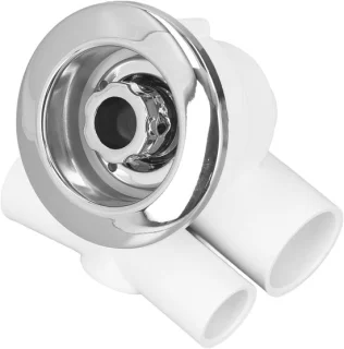 SnelShoppen rvs bad massagetoestel zwem nozzle