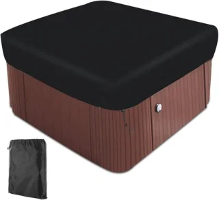 SnelShoppen vierkante hot tub cover buiten spa deksel