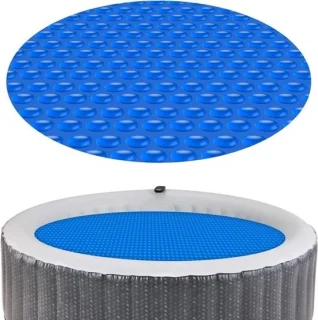 Solar bubble cover voor ronde opblaasbare hot tub en spa pool