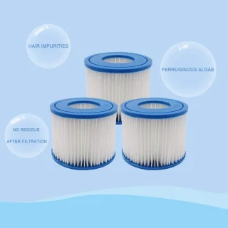 Solidchoice 4 stuks hot tub filtercartridges voor Lay-Z-Spa