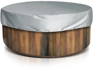 Solidchoice waterdichte hot tub cover van 190cm polyester